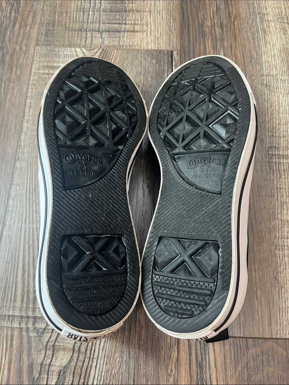 Converse Black Slip-On Sneakers with Swarovski crystal leopard print toes! - Picture 7 of 8